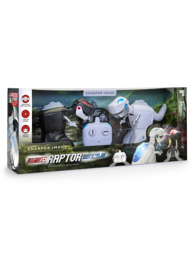Sharper Image® Robo Raptor Rivals Remote Control Battle Dinos Dual & Multi-Player Toy with Light & Sound Effect for Kids 8+ Years - Image 5